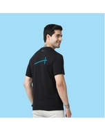 Marks & Spencer Round Neck T-shirt-Black SH